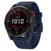 Garmin Fenix 7 Silikonarmband (Dunkelblau)