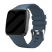 Fitbit Versa / Versa 2 Silikonarmband (Graublau)