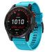 Garmin Fenix 7 Silikonarmband (Hellblau)