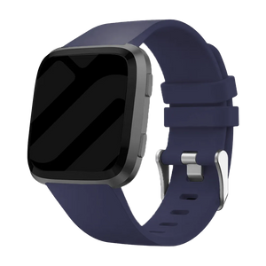 Fitbit Versa / Versa 2 Silikonarmband (Dunkelblau)