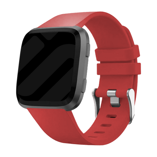 Fitbit Versa / Versa 2 Silikonarmband (Rot)
