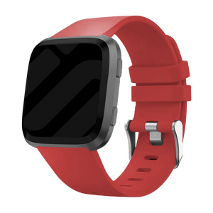 Fitbit Versa / Versa 2 Silikonarmband (Rot)