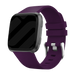 Fitbit Versa / Versa 2 Silikonarmband (Dunkelviolett)