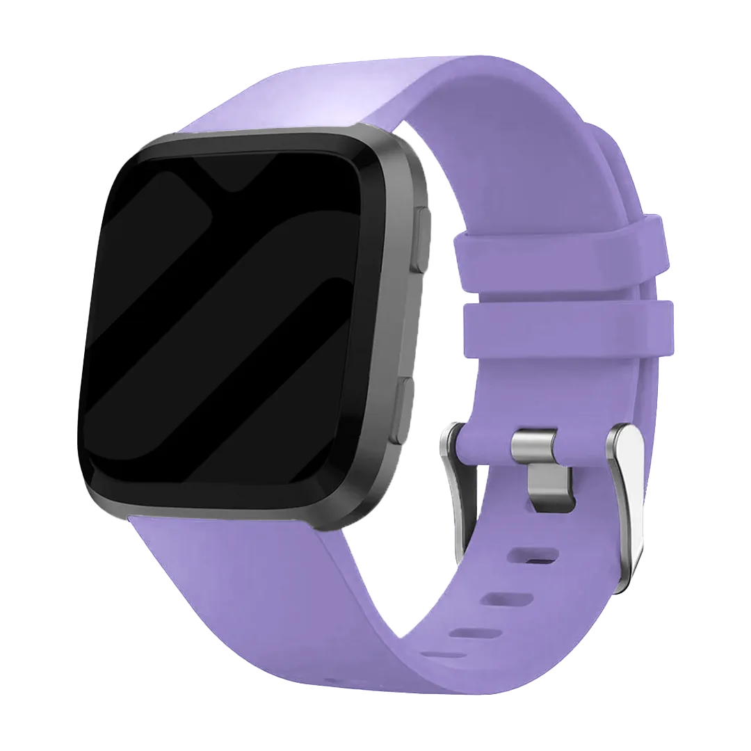 Fitbit Versa / Versa 2 Silikonarmband (Lila)