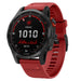 Garmin Fenix 7 Silikonarmband (Rot)