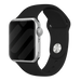 Apple Watch Silikonarmband (Schwarz)