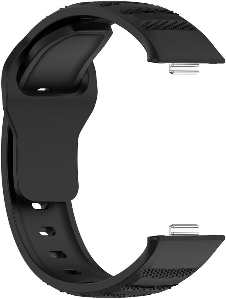 Huawei Watch Fit 4 Outdoor Silikonarmband (Schwarz)