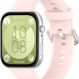 Huawei Watch Fit 4 Silicone Strap (Light Pink)