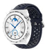Huawei Watch GT 3 Pro 43mm Silikonarmband mit Löchern (Dunkelblau)