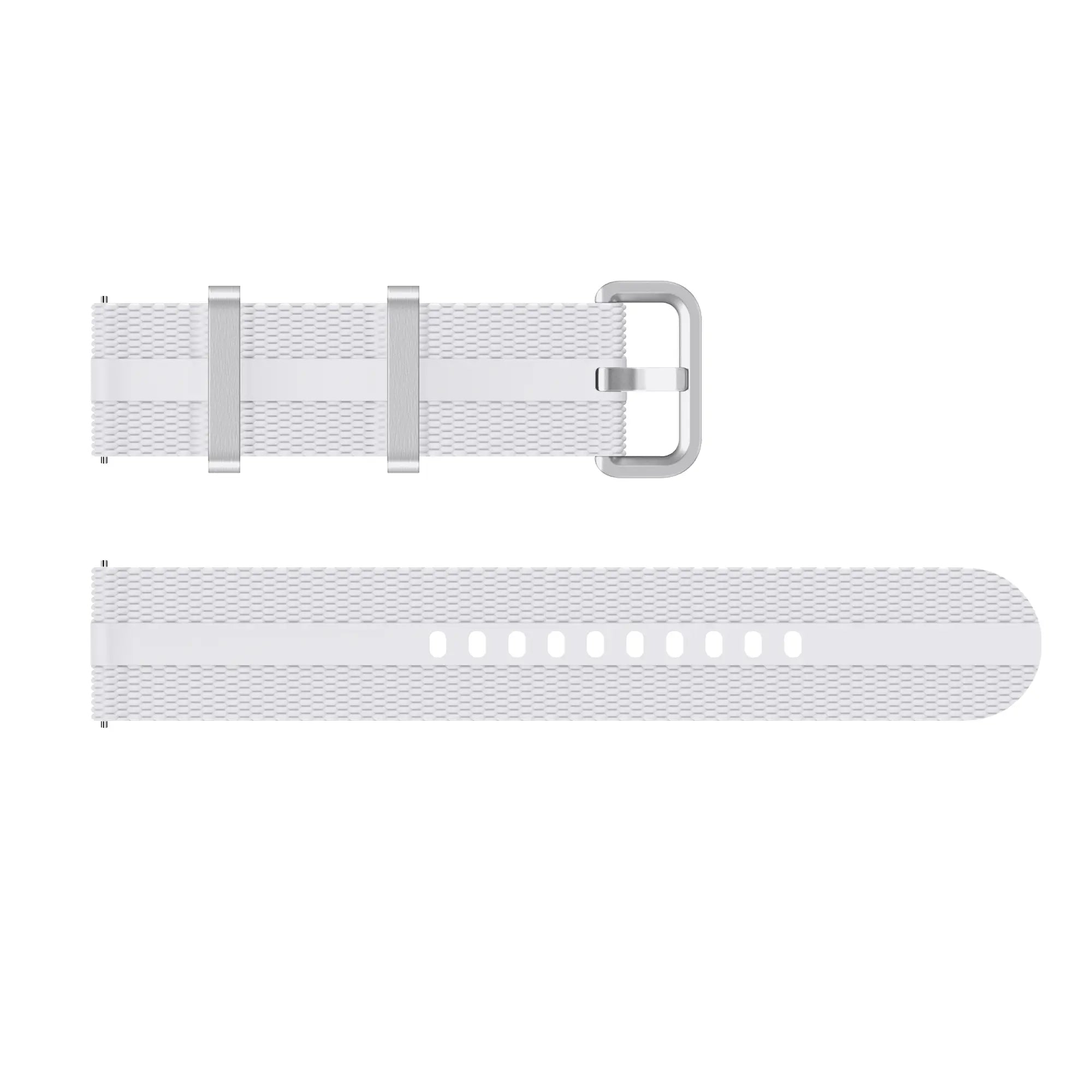 Polar Ignite Silikon Active Armband (Weiß)