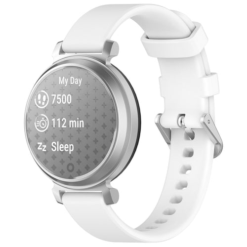 Pebble Round 2 - 14mm Silicone Classic Strap (White)