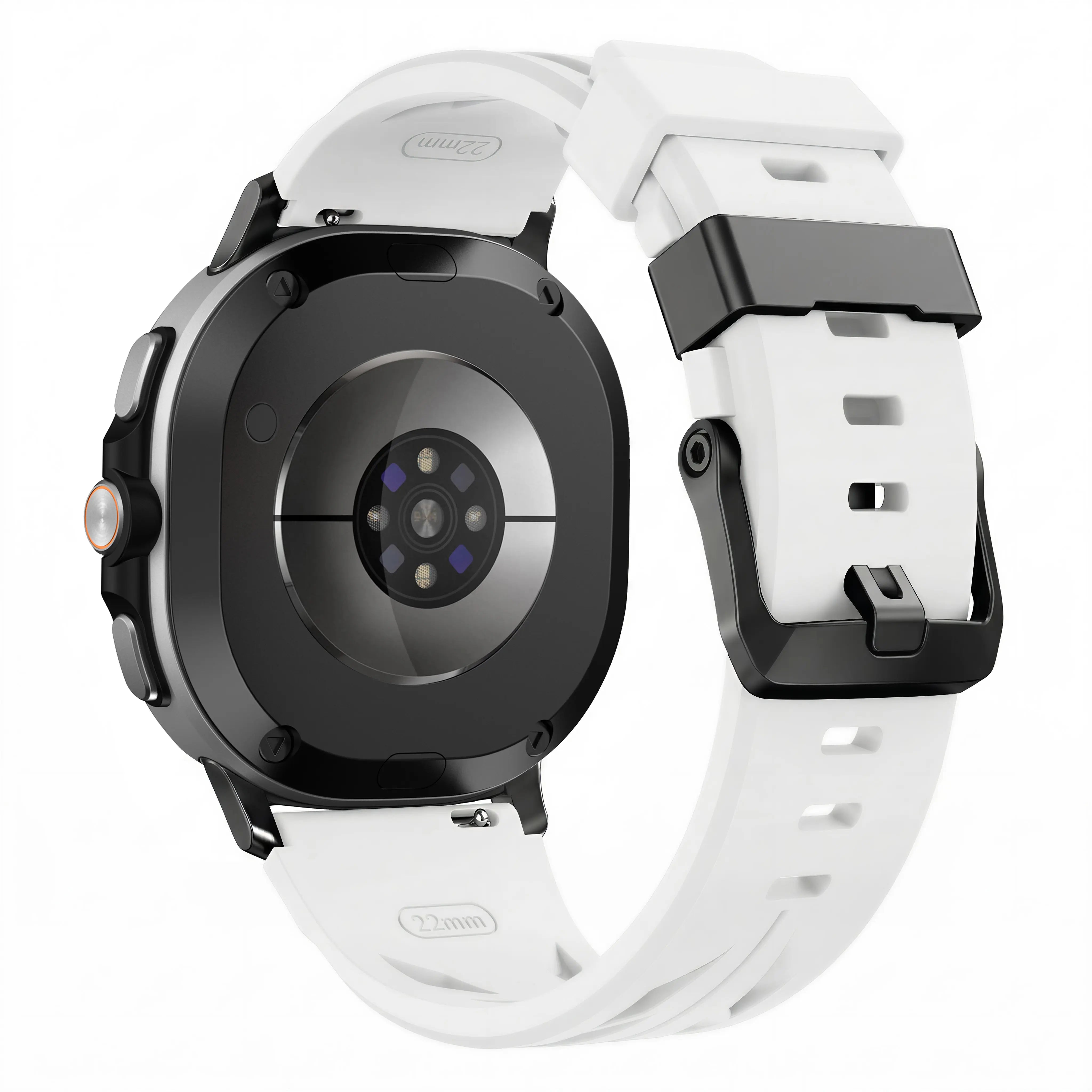 Samsung Galaxy Watch 8 Classic Race Silicone Strap (White)