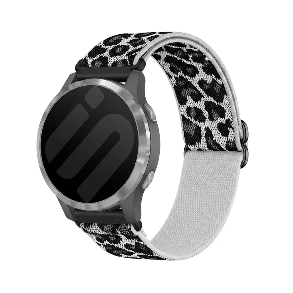 Xiaomi Watch S4 - 41mm Elastisches Armband (Weiß-Leopard)