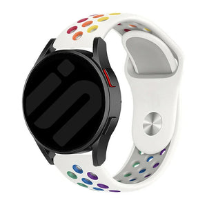 Amazfit GTS 4 Sport Strap (White/Colourful)