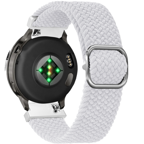 Bandz Garmin Venu 2s Adjustable Braided Strap (White)