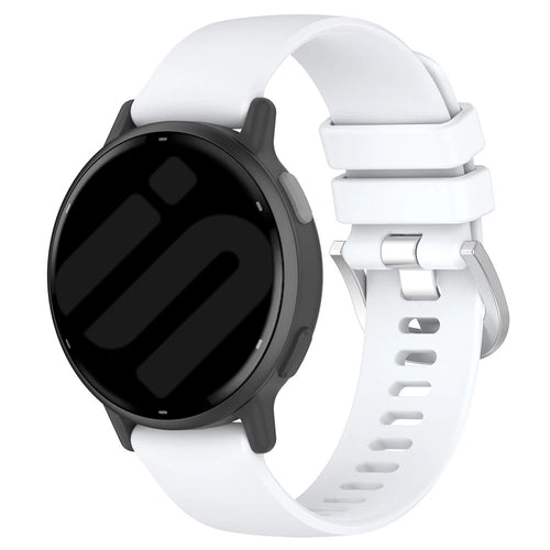 Garmin Vivomove Luxe Classic Silicone Strap (White)