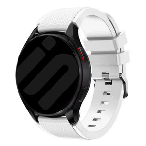 Amazfit Active Twill Silikonarmband (Weiß)