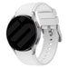 Samsung Galaxy Watch 6 Classic 47mm Silikonarmband Perfect Fit (Weiß)