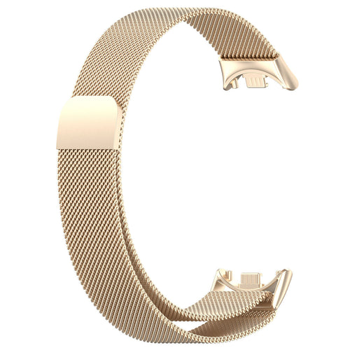 Xiaomi Smart Band 10 Milanese-Armband (Champagner Gold)