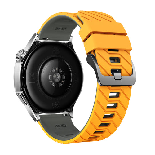 Redmi Watch 5 Active Twill Sportarmband (Dunkelgelb/Grau)
