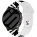 Garmin Vivoactive 3 Print Silicone Strap (Wild Zebra)
