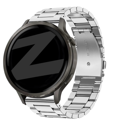 Bandz Garmin D2 Air X15 Steel Strap 'Classic' (Silver)