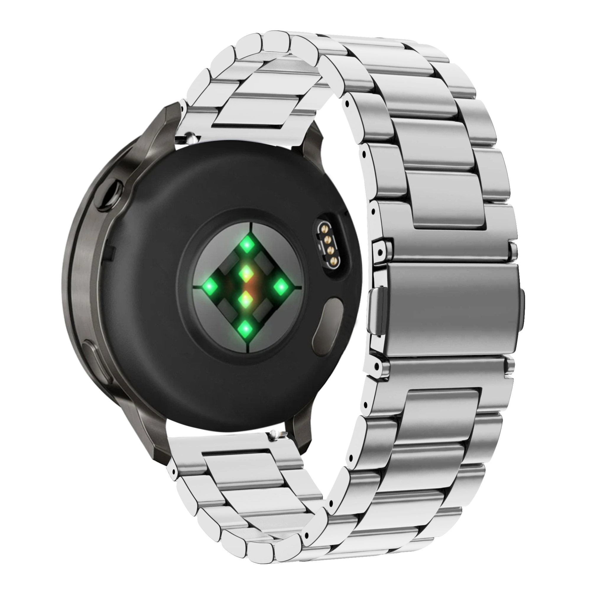 Bandz Garmin D2 Air X15 Stahlarmband 'Classic' (Silber)