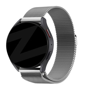 Bandz Oppo Watch X2 Milanese Loop Armband (Silber)
