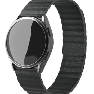 Withings Steel HR - 40mm Loop Lederarmband (Schwarz)