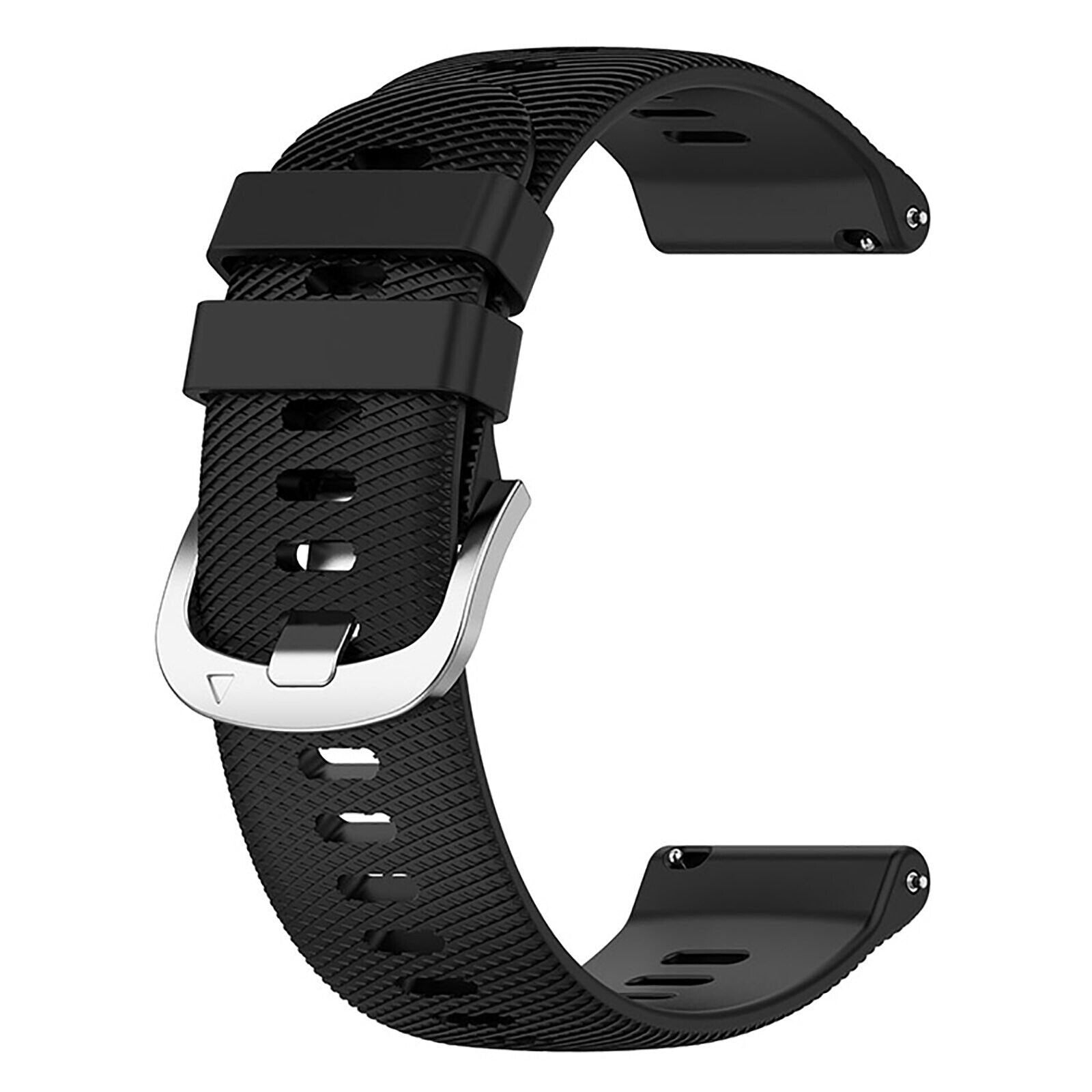 Coros Apex 4 - 42mm Silikonarmband (Schwarz)
