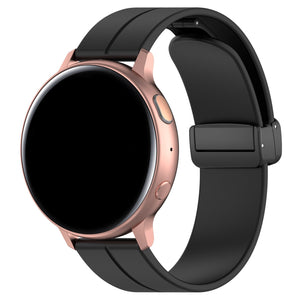 Amazfit Bip U (Pro) D-Schnalle Silikonarmband (Schwarz)