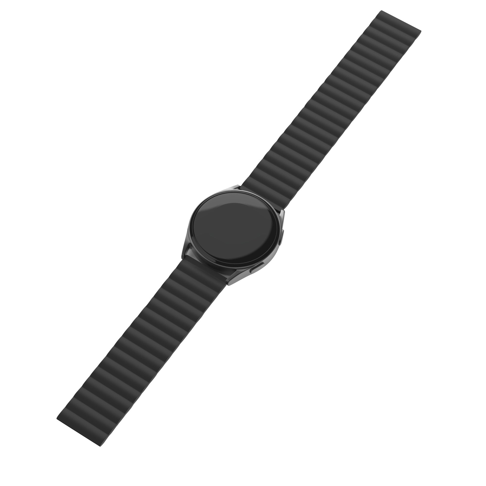 Redmi Watch 5 Lite Magnetisches Silikonarmband (Schwarz)