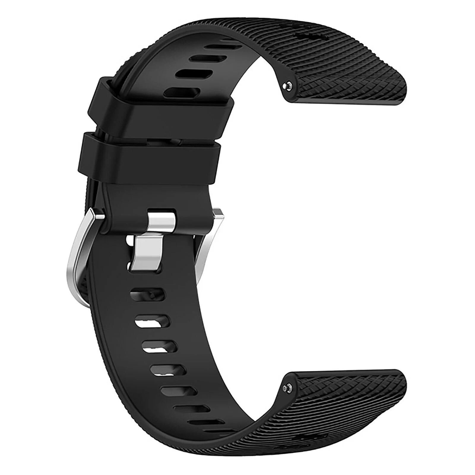 Garmin Vivoactive 6 Silikonarmband (Schwarz)