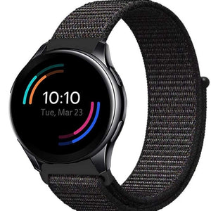 zwart-nylon-oneplus-watch