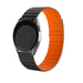 OnePlus Watch 3 - 46mm Magnetisches Silikonarmband (Schwarz/Orange)