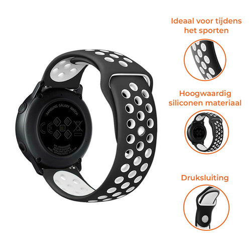 Suunto vertikaler Sportarmband (Schwarz/Weiß)