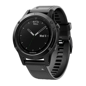 Garmin Tactix 8 - 47mm Silikonarmband (Schwarz)