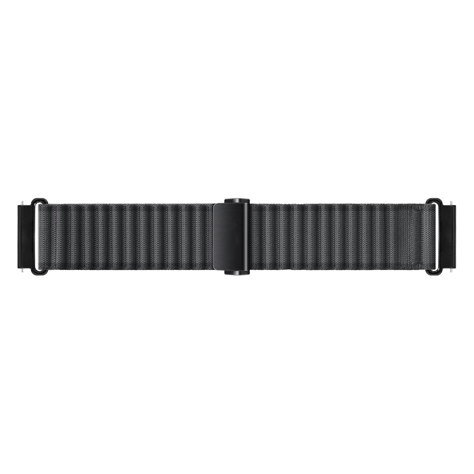Samsung Galaxy Watch 7 - 44mm Outdoor Nylonarmband (Schwarz)