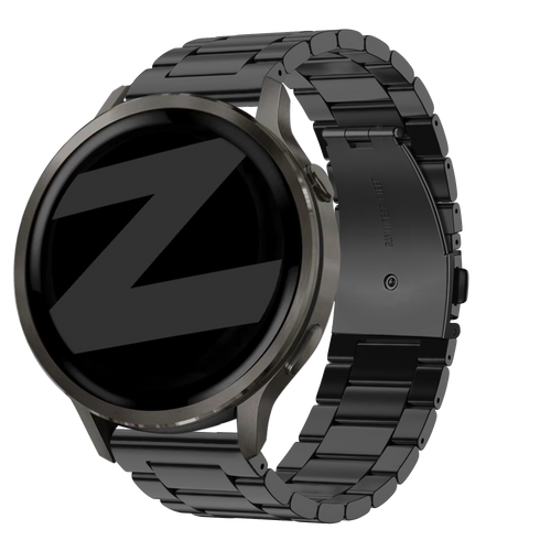Bandz Garmin Approach J1 Stahlarmband 'Classic' (Schwarz)