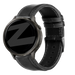 Bandz Garmin Forerunner 245 Leather Strap 'Classic' (Black)