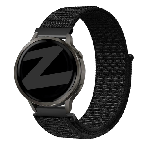 Bandz Garmin D2 Air X15 Nylon Loop Armband (Schwarz)
