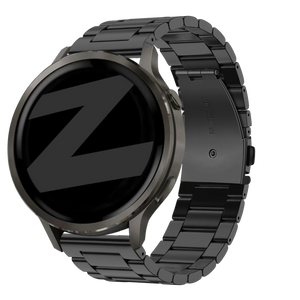 Bandz Garmin Forerunner 265s Stahlarmband 'Classic' (Schwarz)