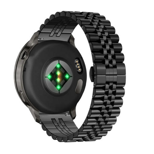 Bandz Garmin D2 Air X10 Steel Strap 'Jubilee' (Black)