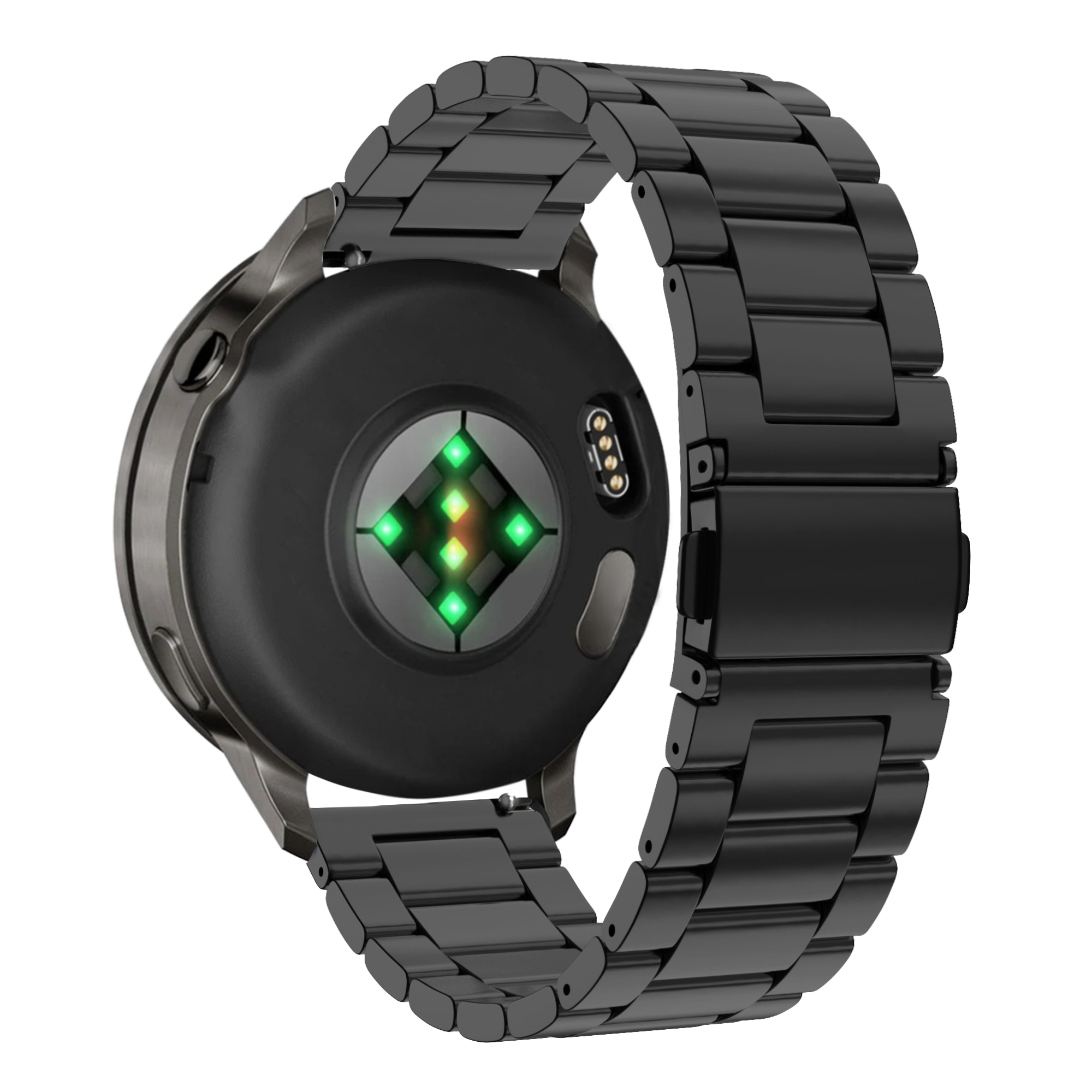 Bandz Garmin Approach J1 Steel Strap 'Classic' (Black)