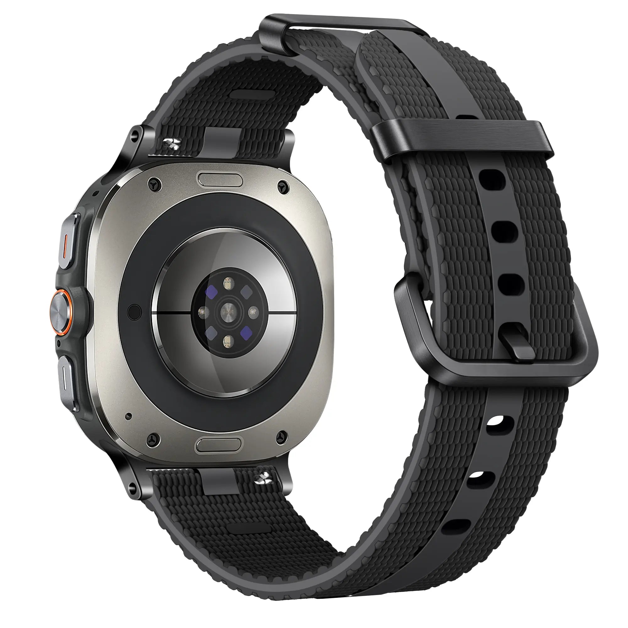 Samsung Galaxy Watch Ultra Silikon Active Armband (Schwarz)