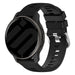 Coros Apex 2 Silikonarmband (Schwarz)