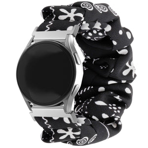 Polar Ignite 3 Scrunchie Armband (Schwarz meliert)