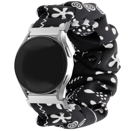 Polar Ignite 3 Scrunchie Armband (Schwarz meliert)