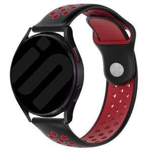 Amazfit Bip U (Pro) Sportarmband (Schwarz/Rot)