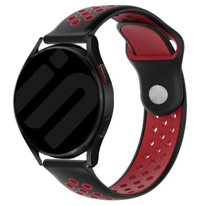 Withings ScanWatch 2 - 42mm Sportarmband (Schwarz/Rot)